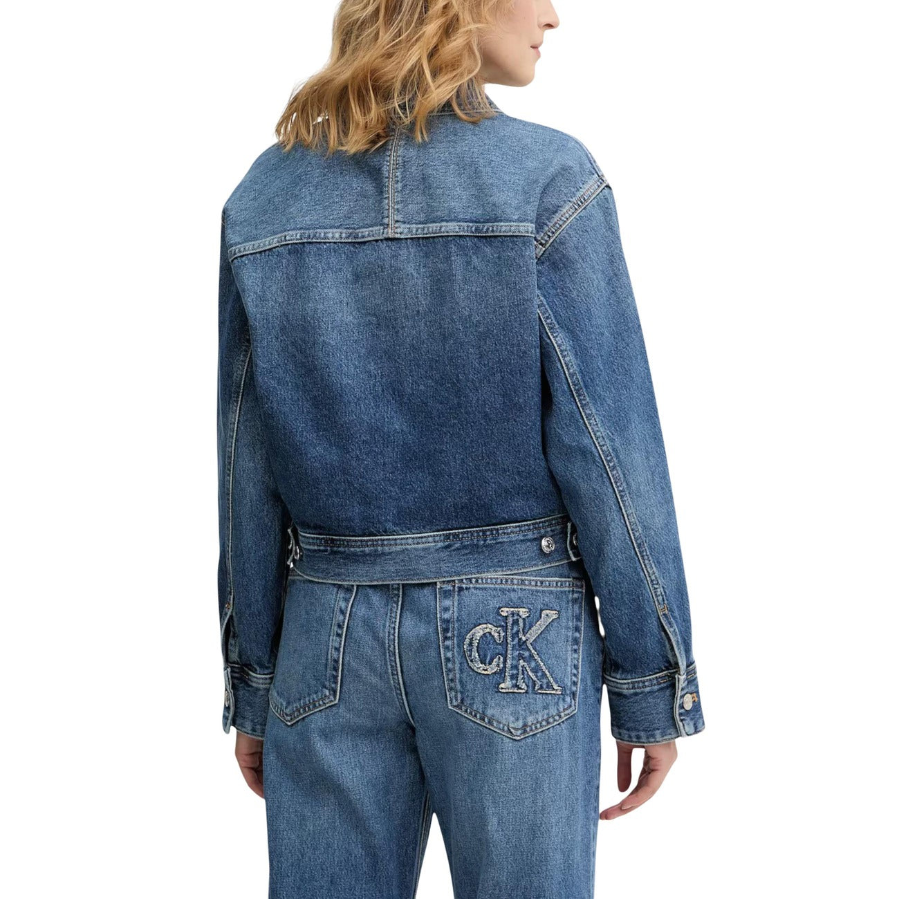 Calvin Klein Jeans Spijkerjack Dames Blauw