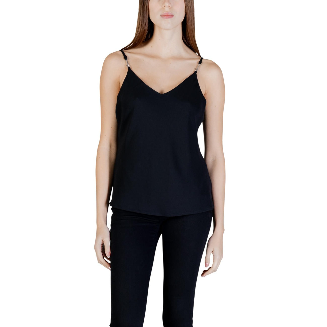 Guess V-hals Tanktop Dames Wit