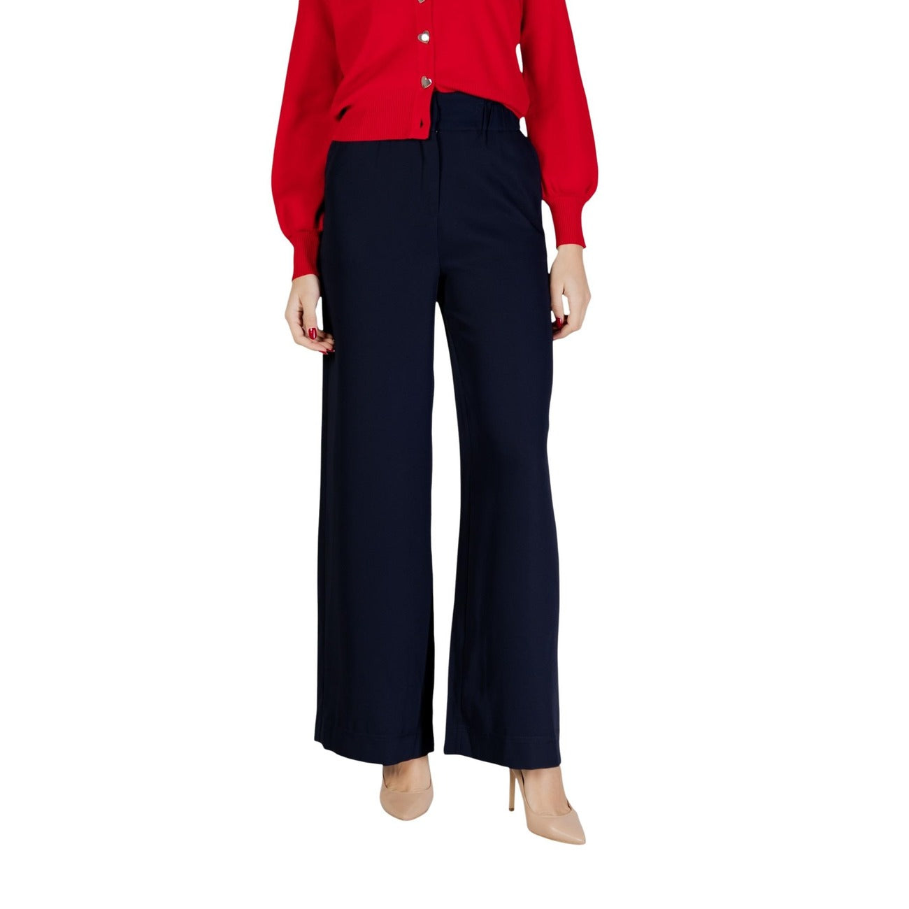 Morgan De Toi Broek Dames Blauw