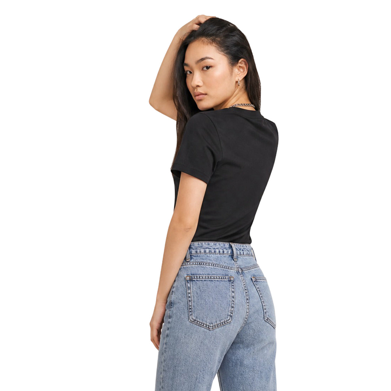 Calvin Klein Jeans T-shirt Dames Zwart