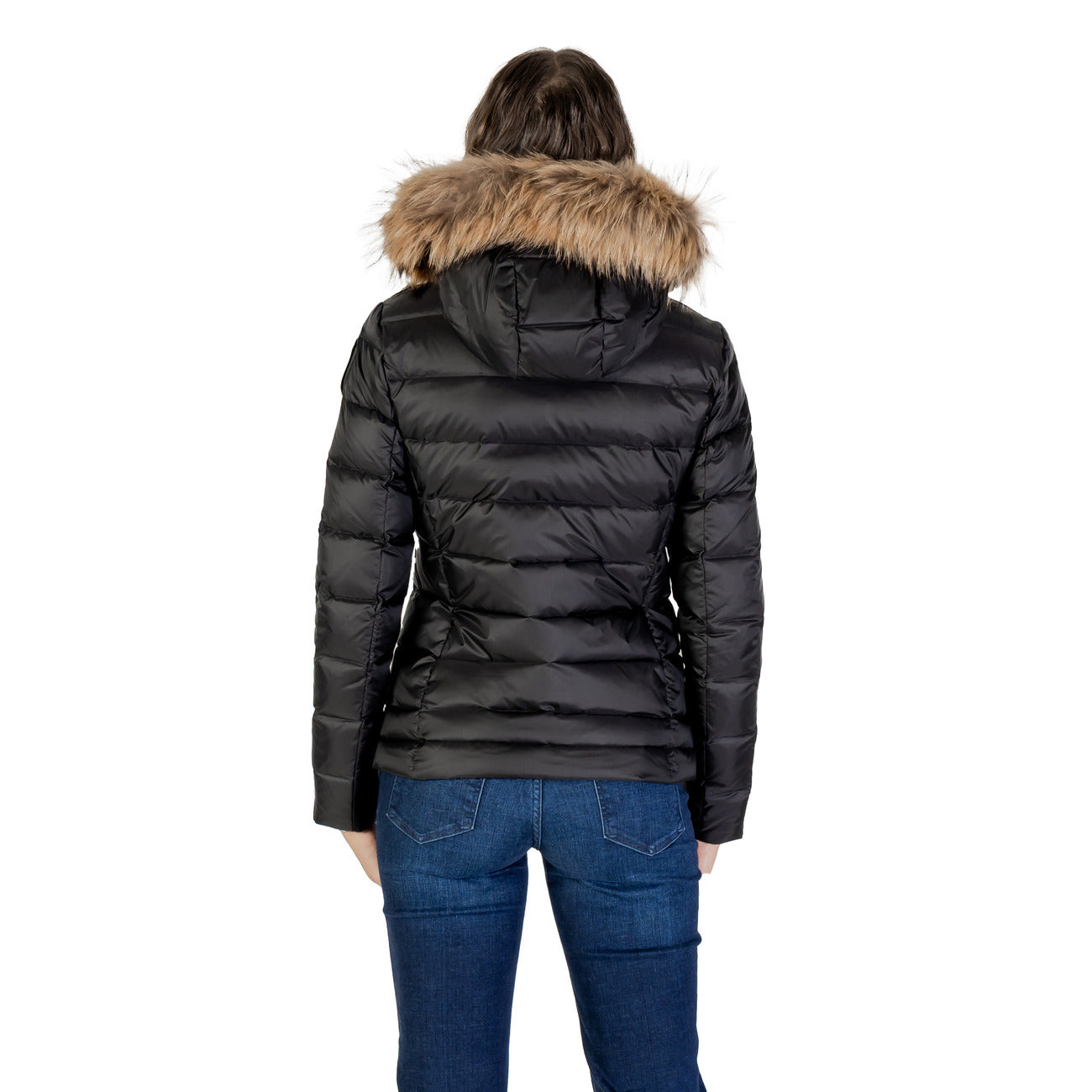 Blauer Windjack Dames Zwart