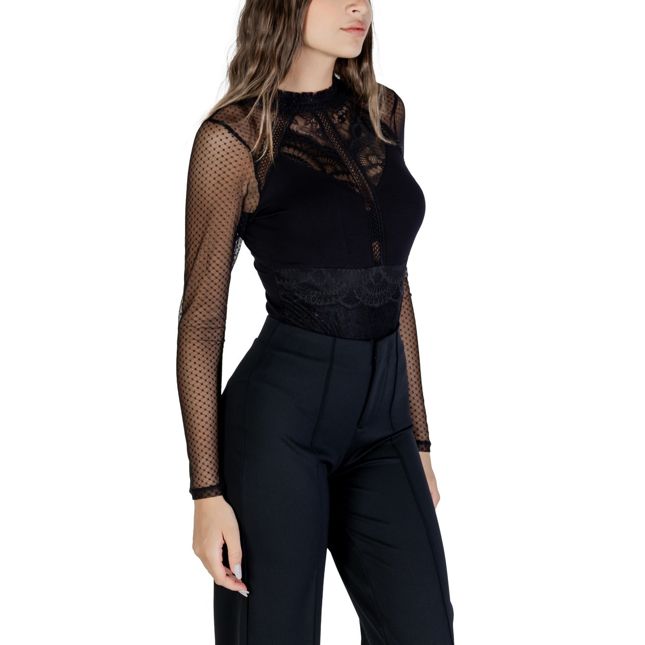 Morgan De Toi Bloes Dames Zwart