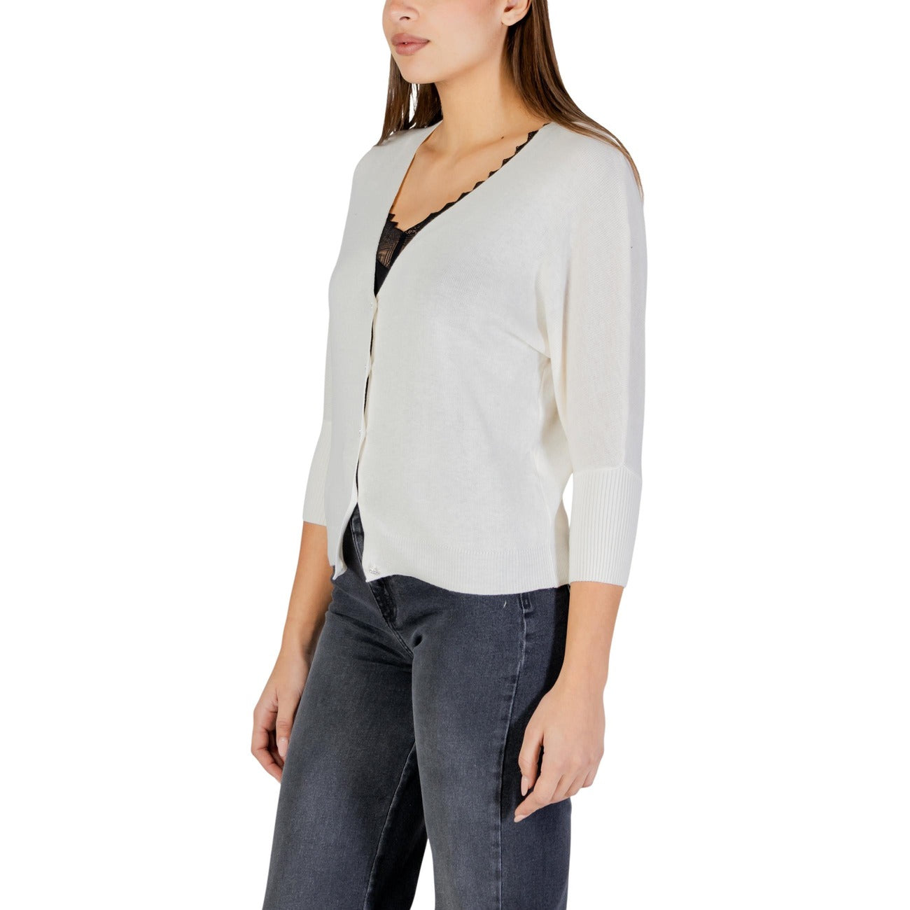 Morgan De Toi Cardigan Dames Beige