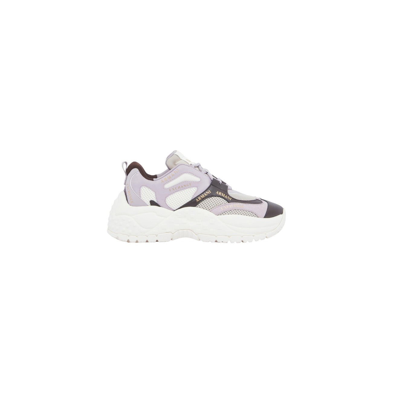 Armani Exchange Sneakers Dames Lila