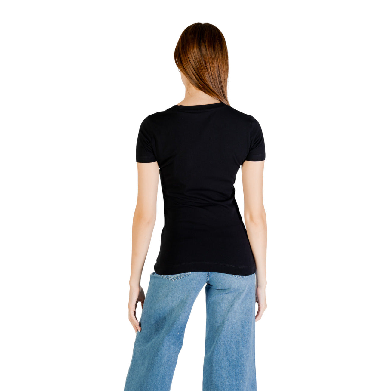 Guess T-shirt Dames Zwart