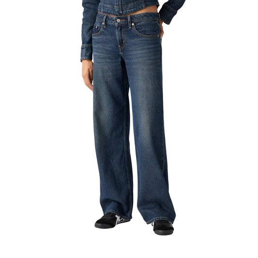 Levi's Gesleten Jeans Dames Blauw