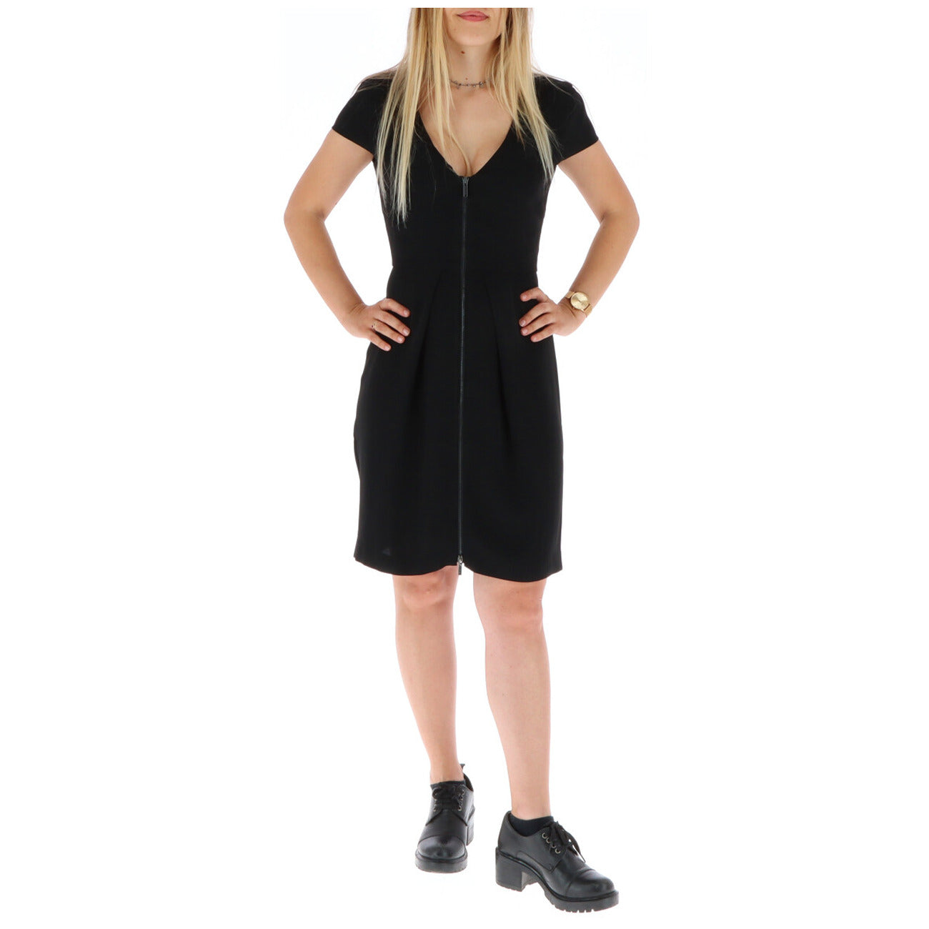 Armani Exchange Jurk Dames Zwart