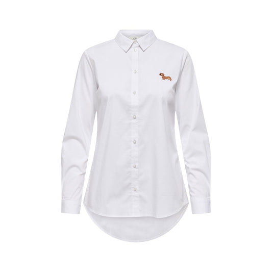 Jacqueline De Yong Shirt Dames Beige