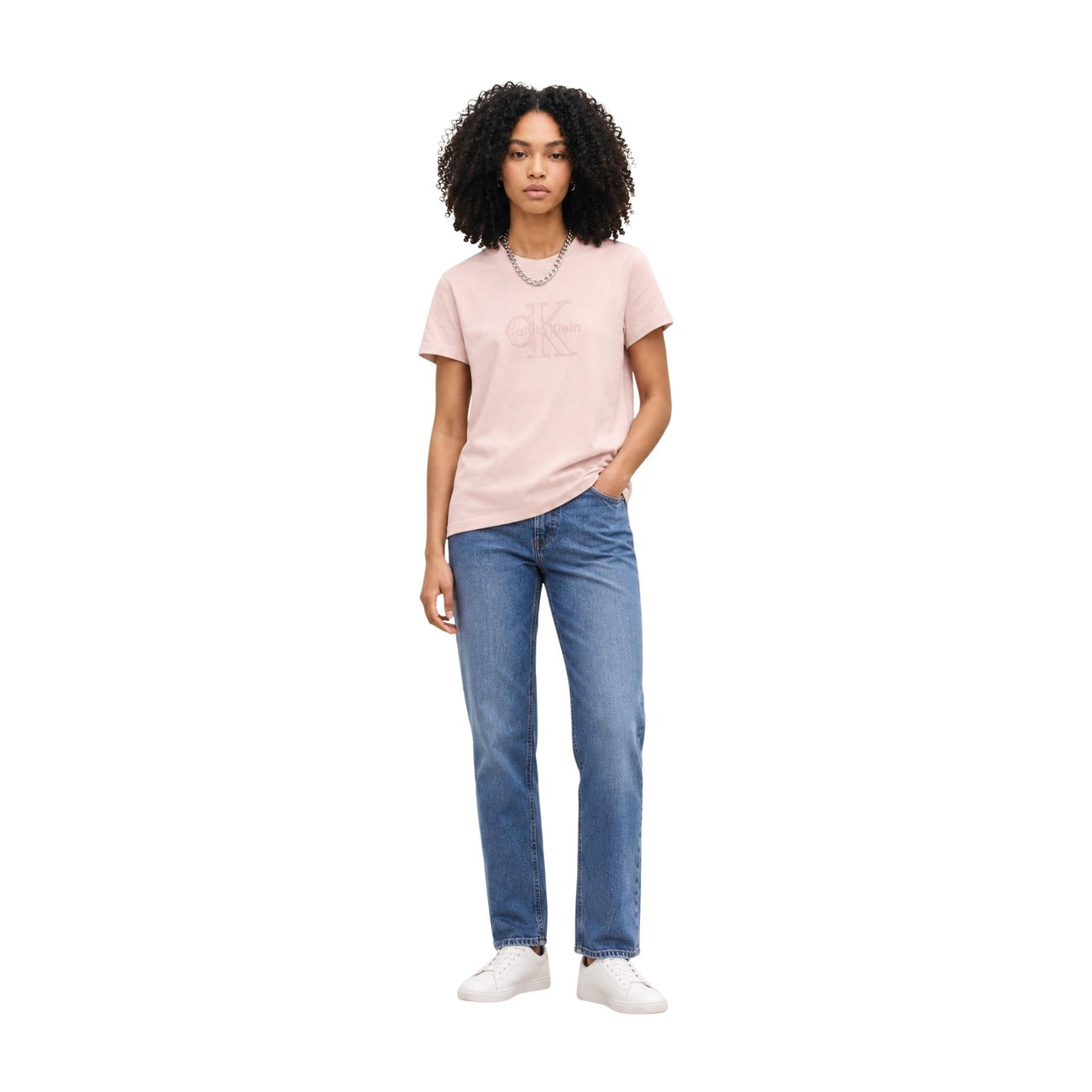 Calvin Klein Jeans T-shirt Dames Roze