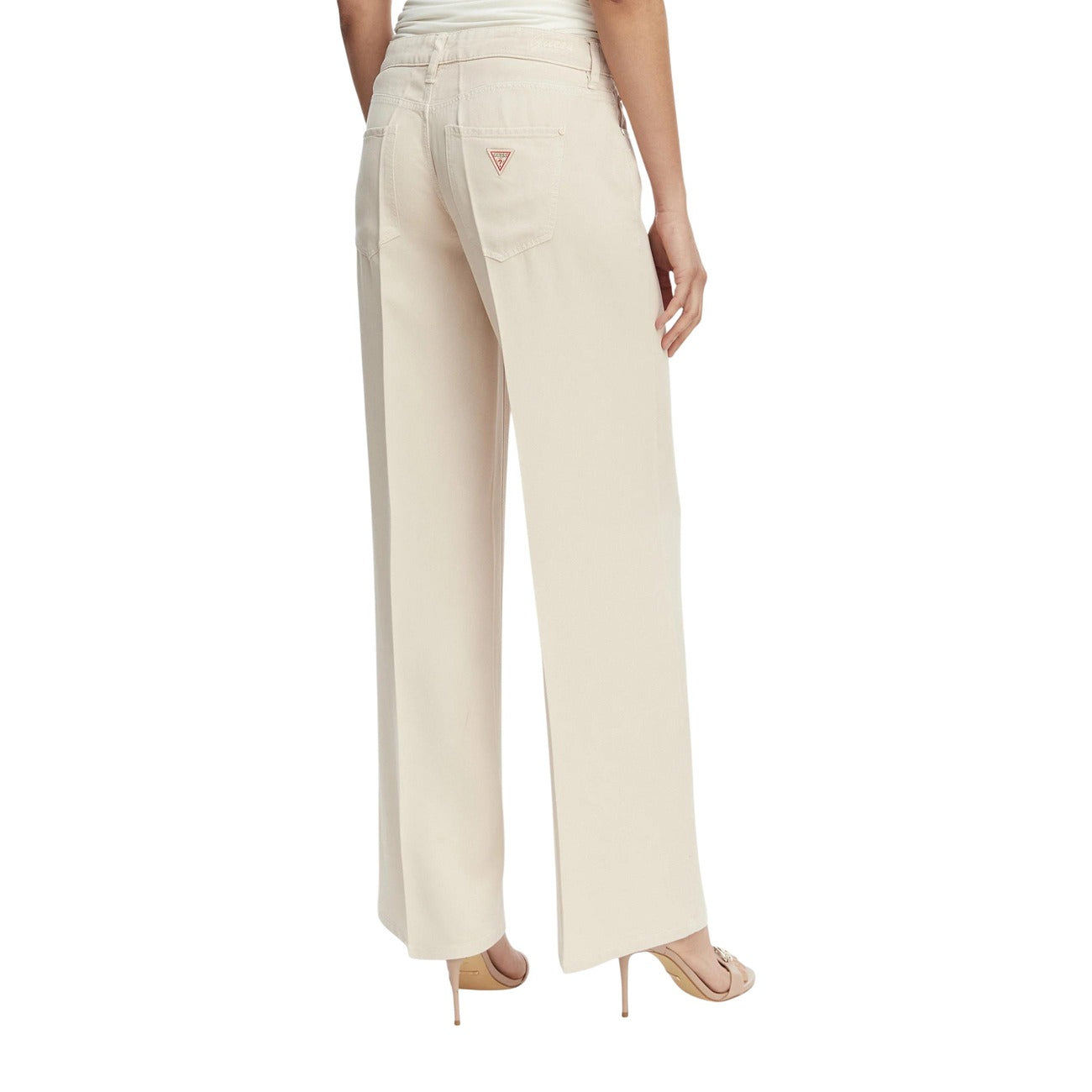 Guess Broek Dames Beige