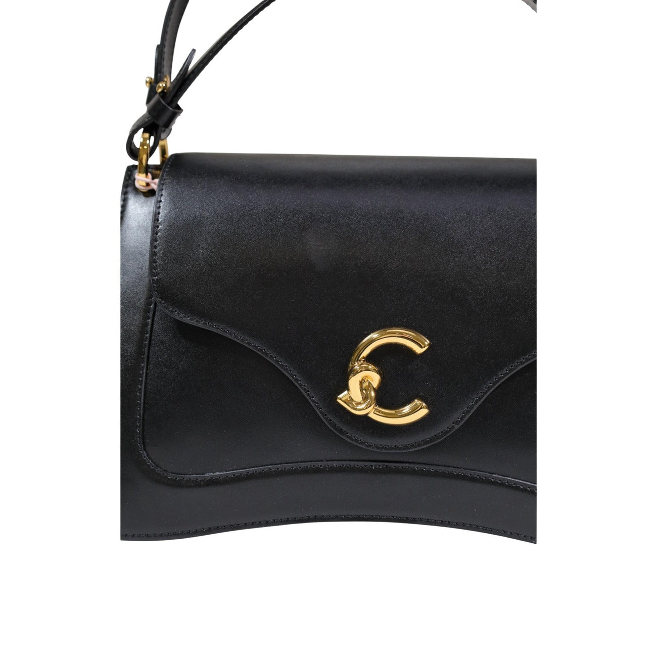Coccinelle Leren Schoudertas Dames Zwart