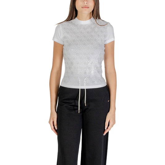Guess T-shirt Dames Wit
