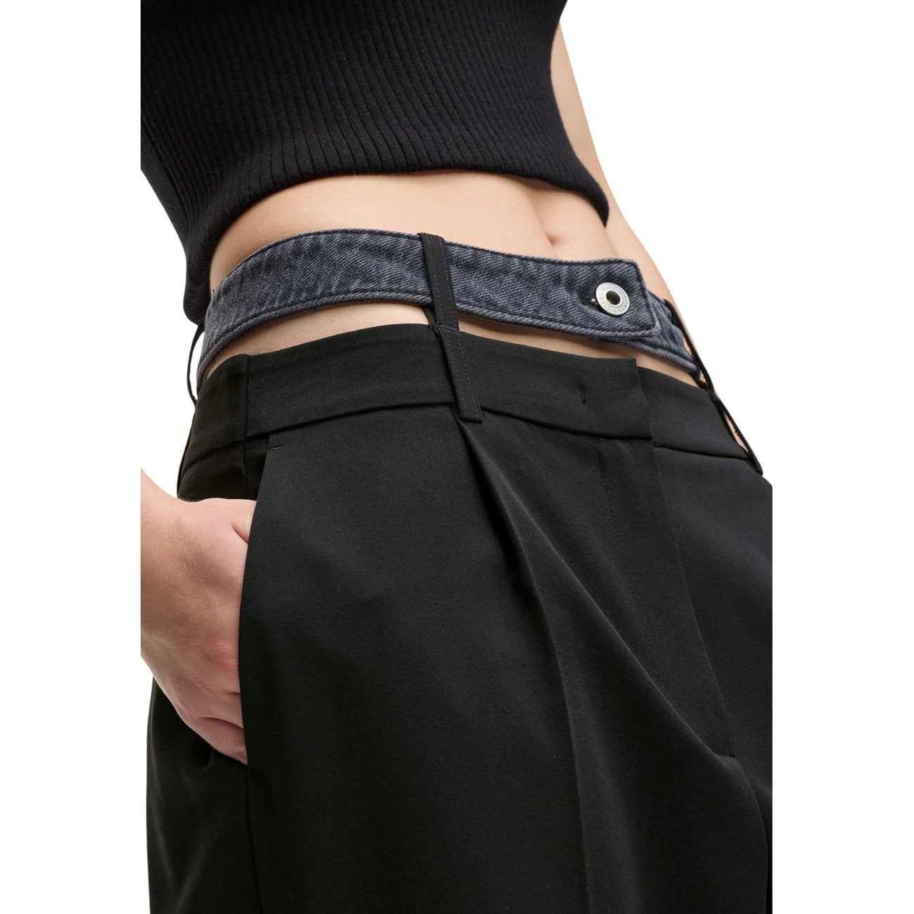 Karl Lagerfeld Jeans Broek Dames Zwart