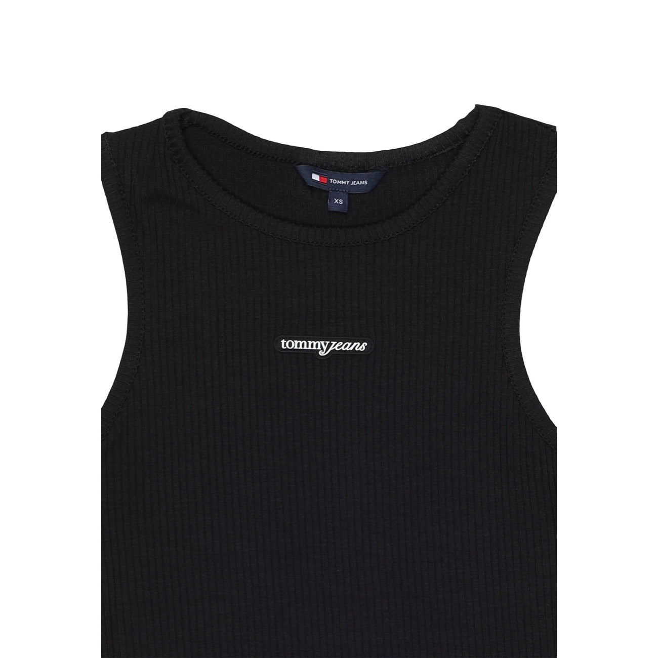 Tommy Hilfiger Jeans Mouwloze Top Dames Zwart
