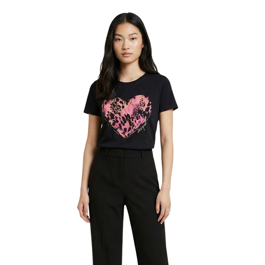 Desigual T-shirt Dames Zwart