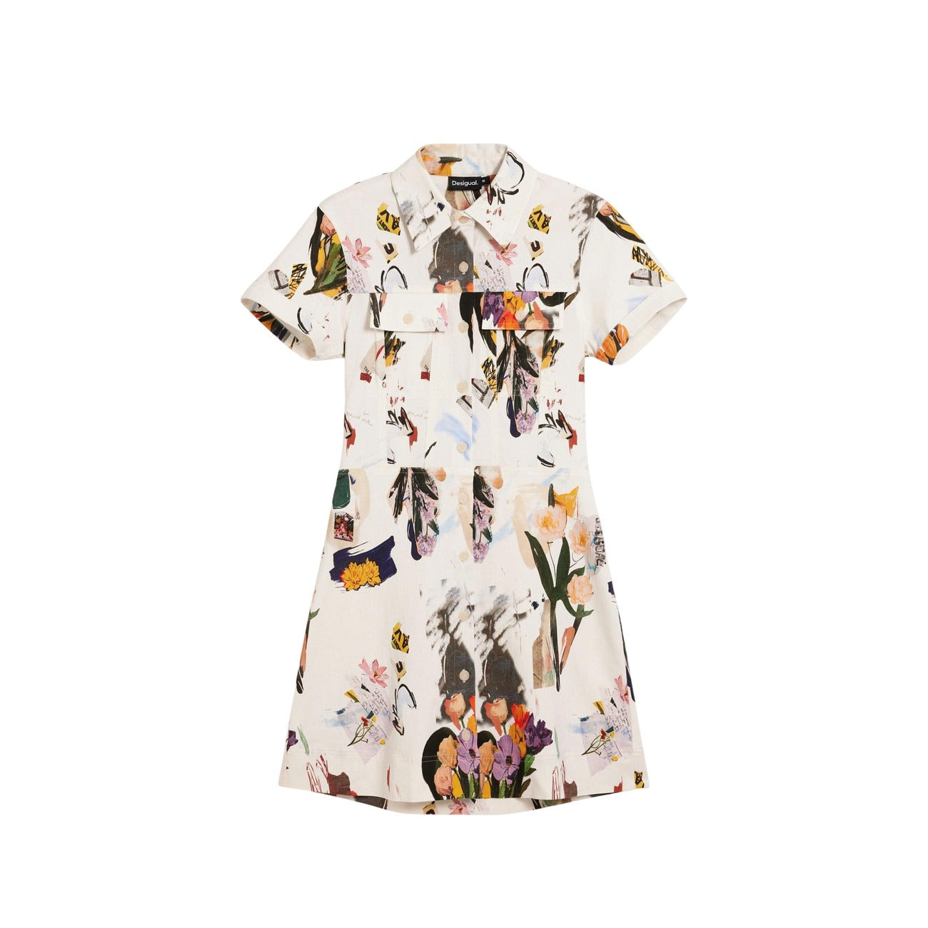 Desigual Bloemenjurk Dames Beige