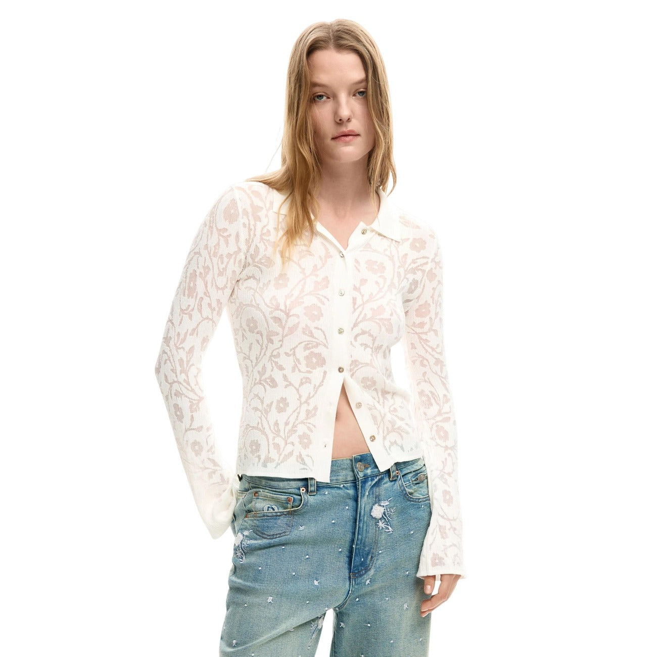 Desigual Shirt Dames Wit
