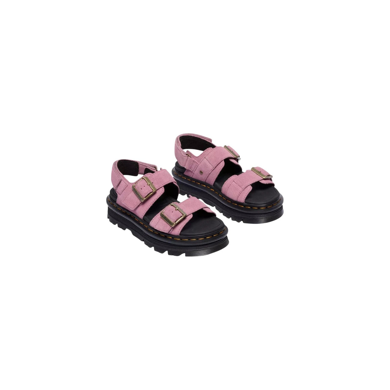 Dr. Martens Sandalen Dames Roze Leer