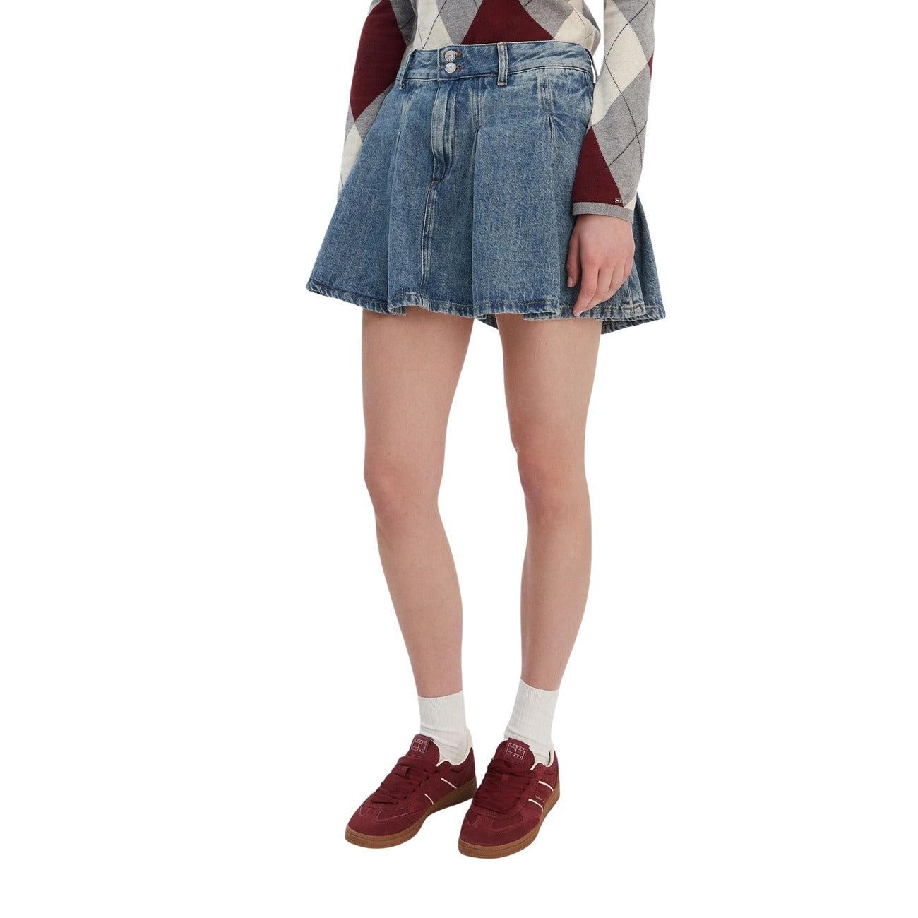 Tommy Hilfiger Jeans Rok Dames Blauw