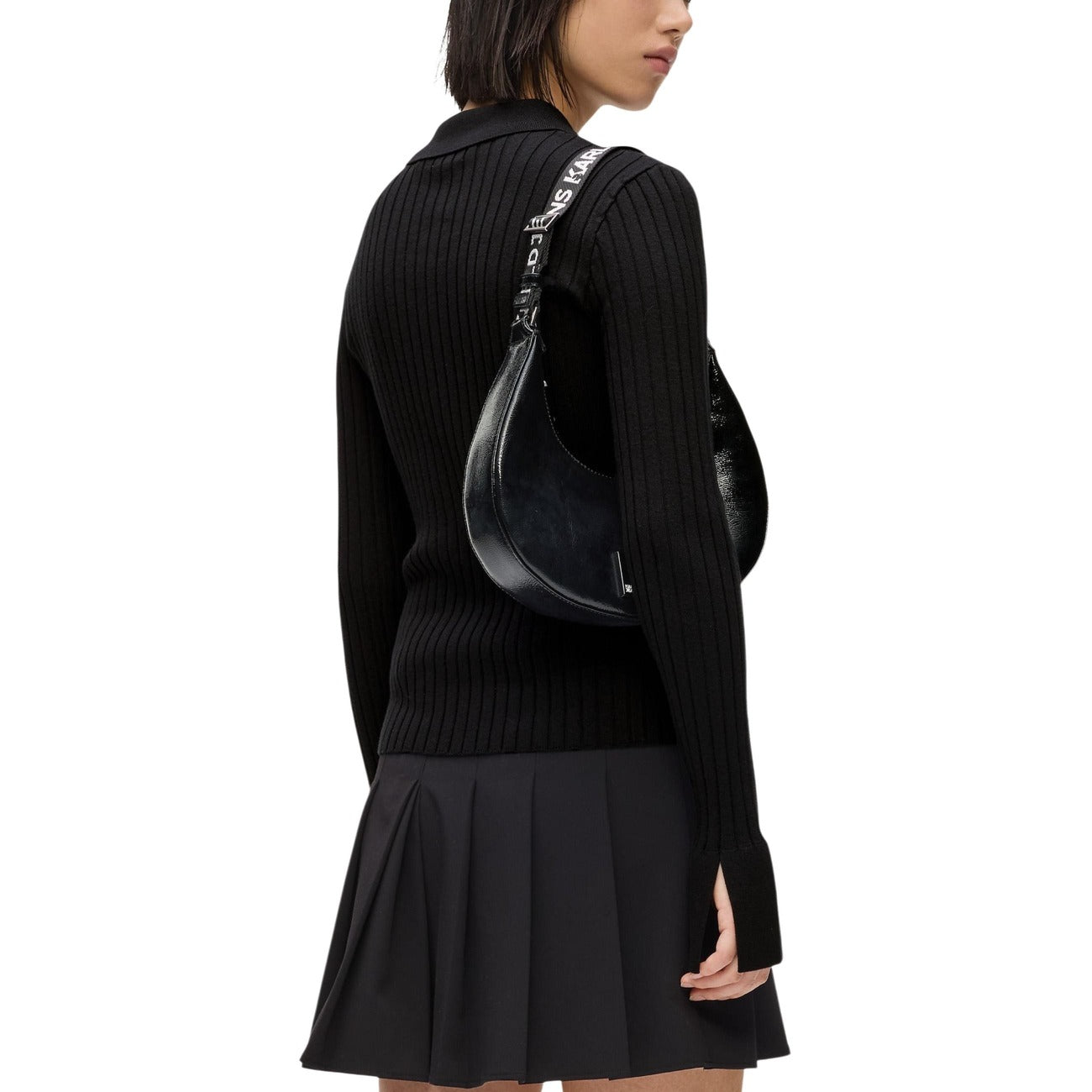 Karl Lagerfeld Jeans Polo Dames Zwart