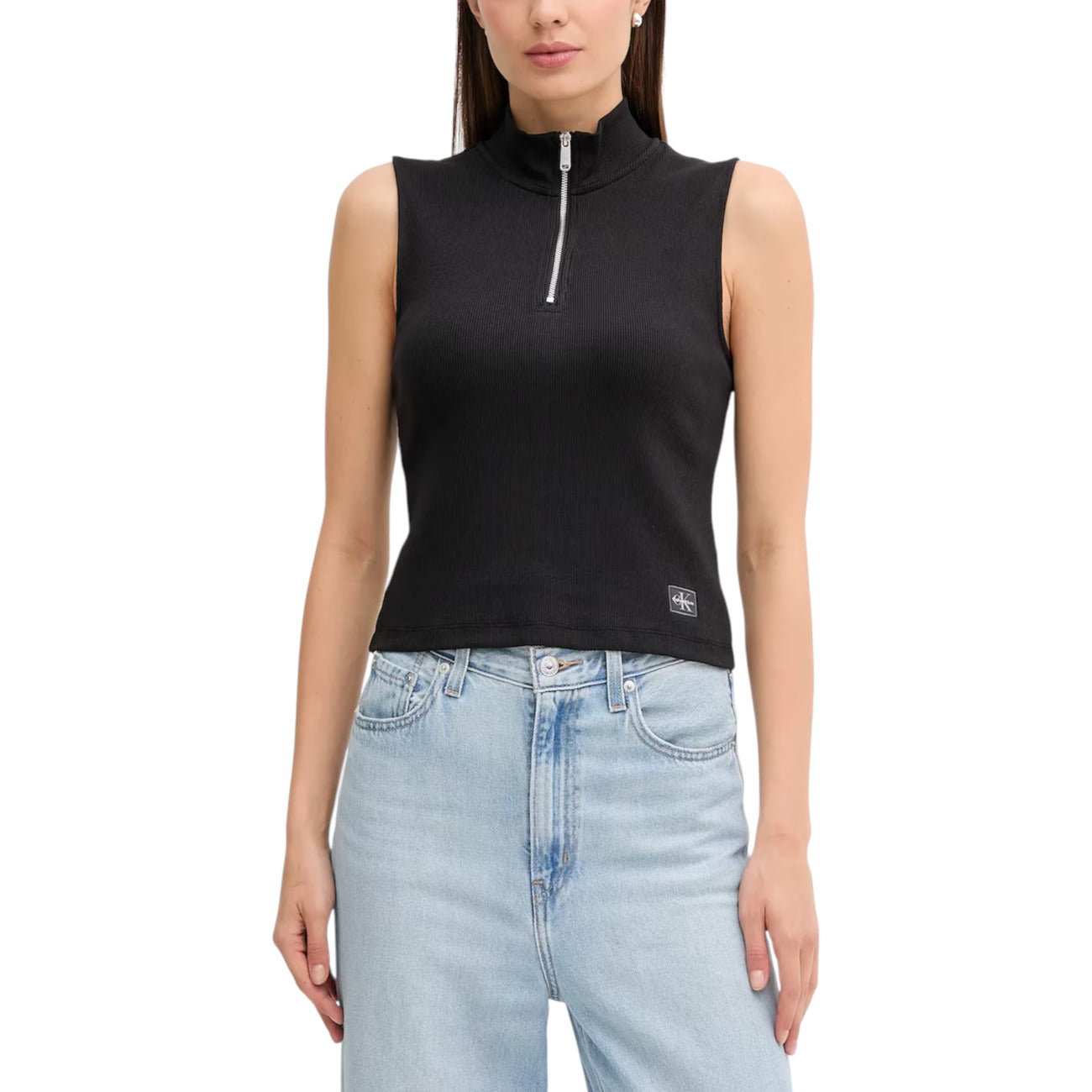 Calvin Klein Jeans Mouwloze Top Dames Zwart