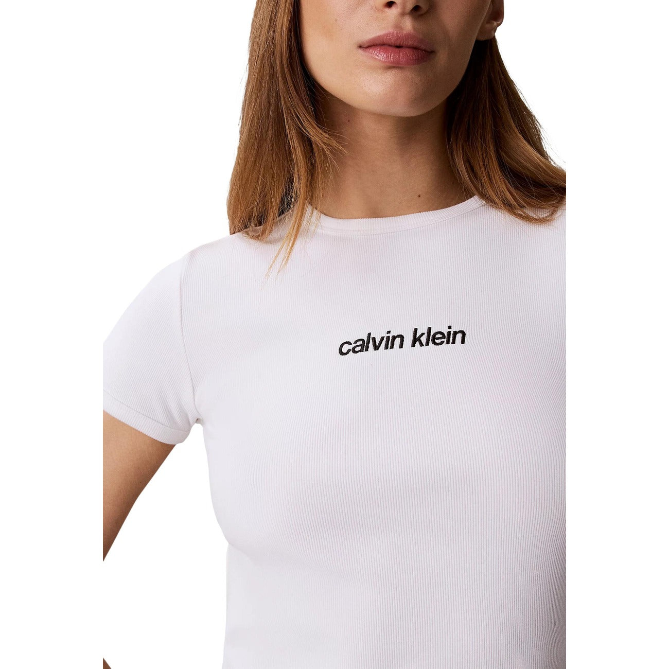Calvin Klein Jeans T-shirt Dames Wit