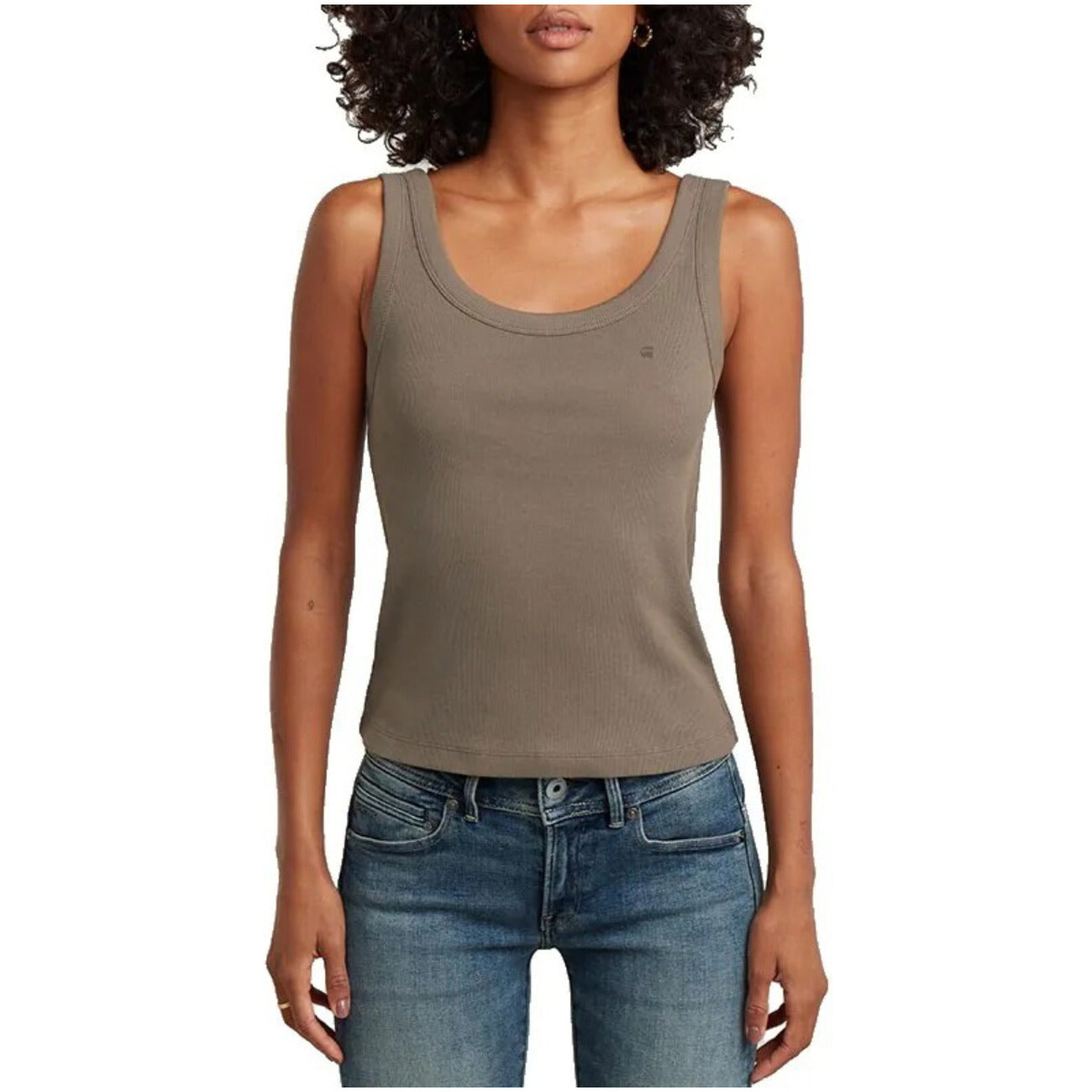 G-Star Raw Mouwloze Top Dames Zwart