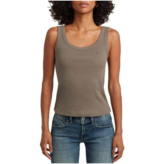 G-Star Raw Mouwloze Top Dames Zwart