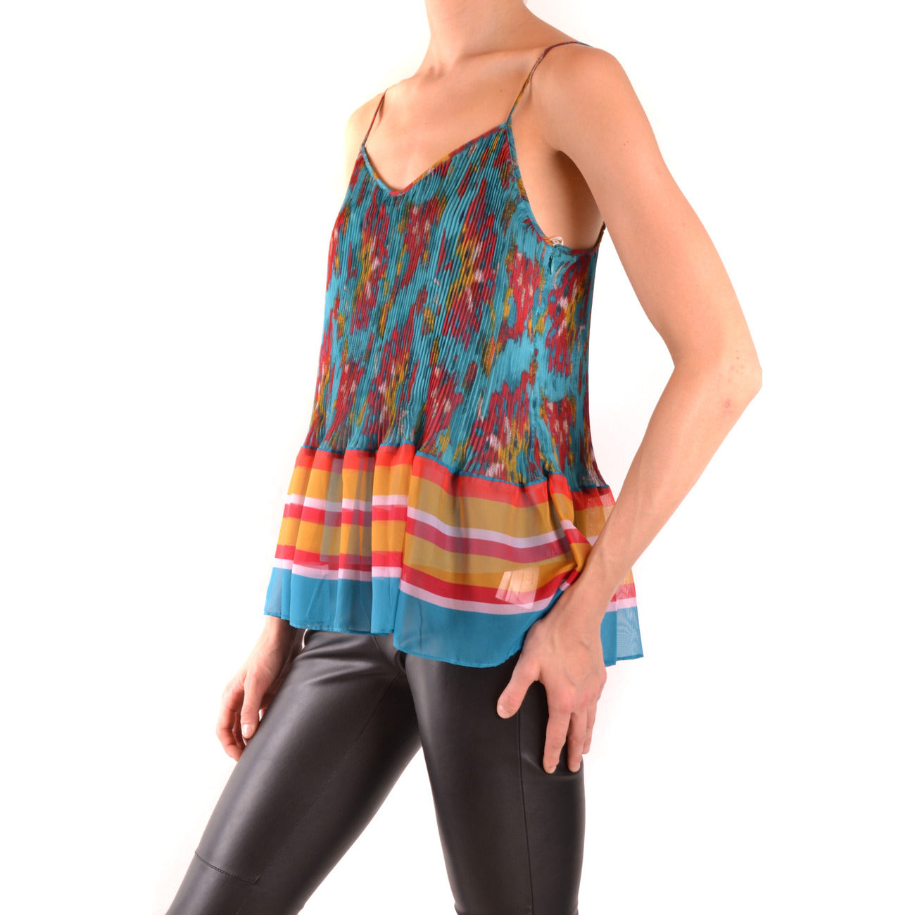 Twinset Mouwloze Vest Dames Lichtblauw