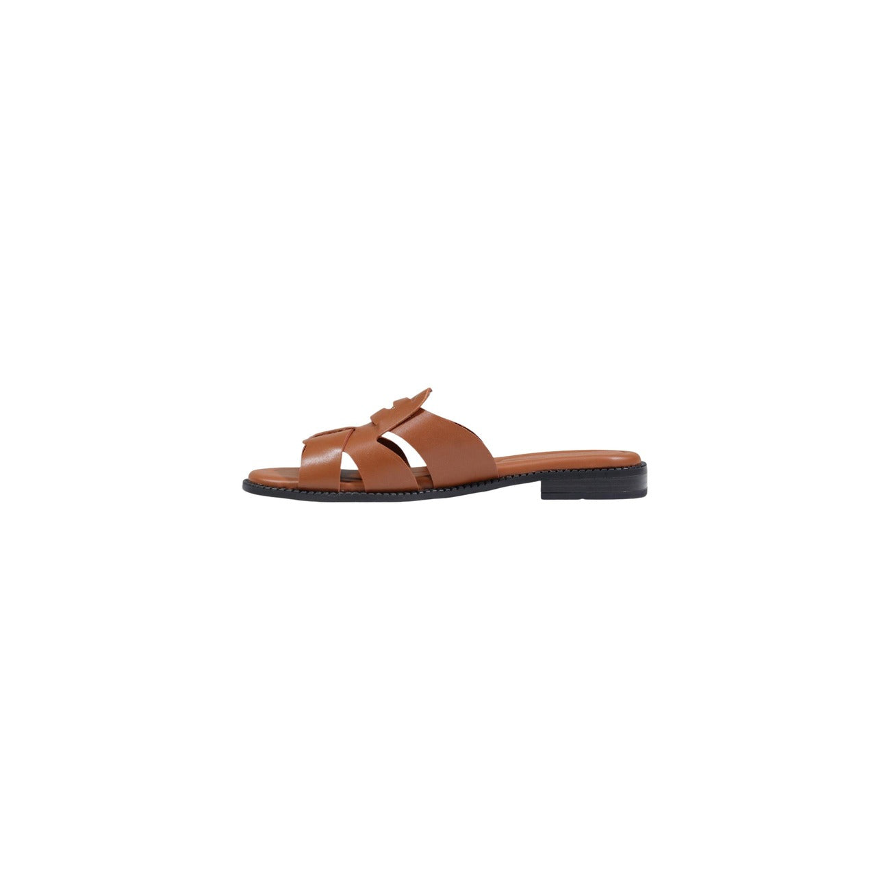 Tommy Hilfiger Slippers Dames Bruin Leer