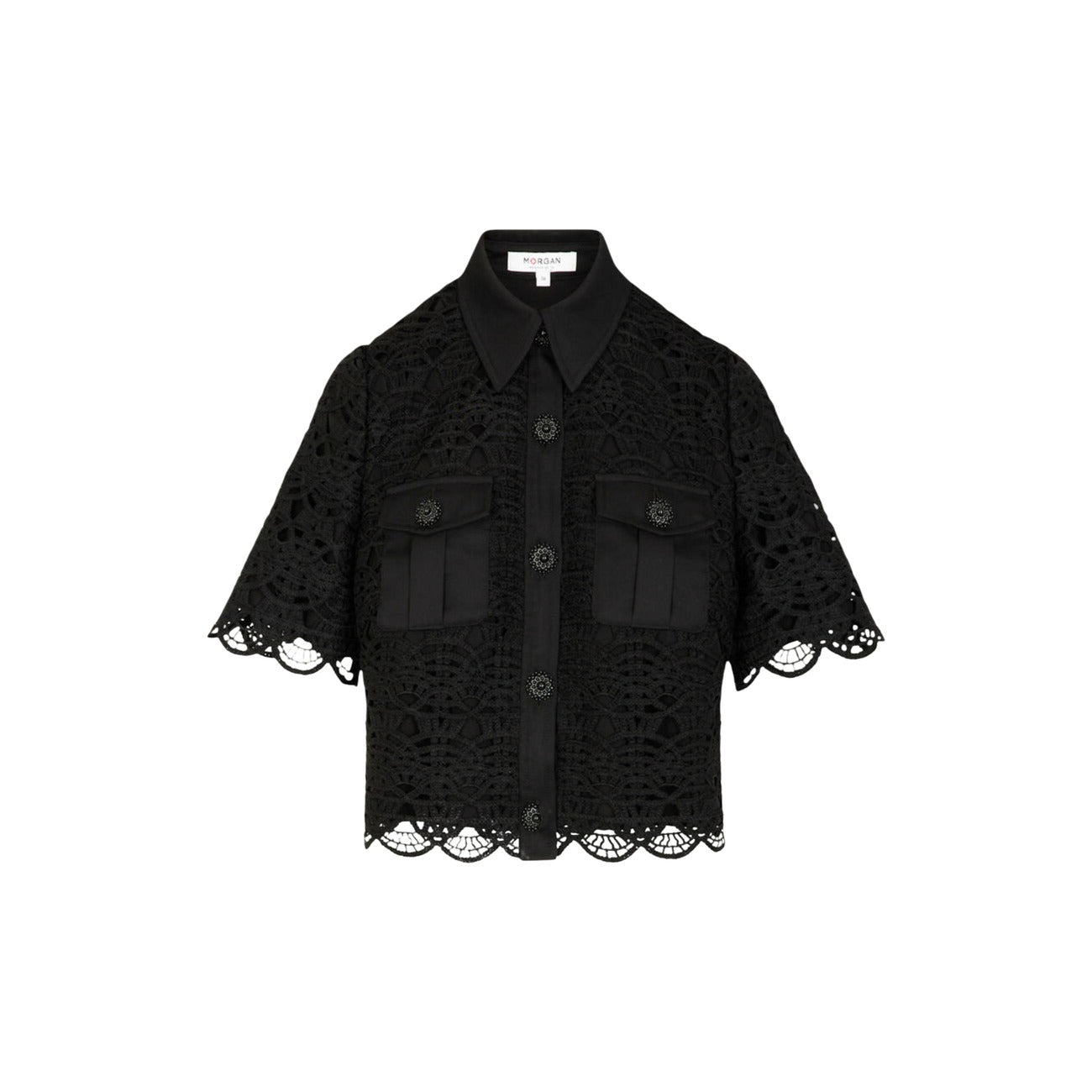 Morgan De Toi Blouse Dames Zwart