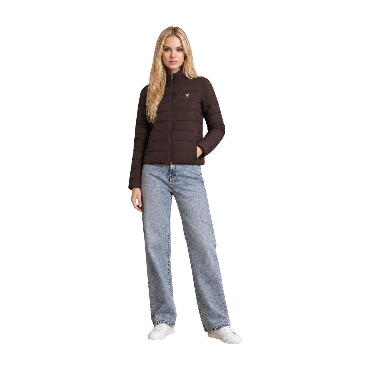 Guess Windjack Dames Bruin