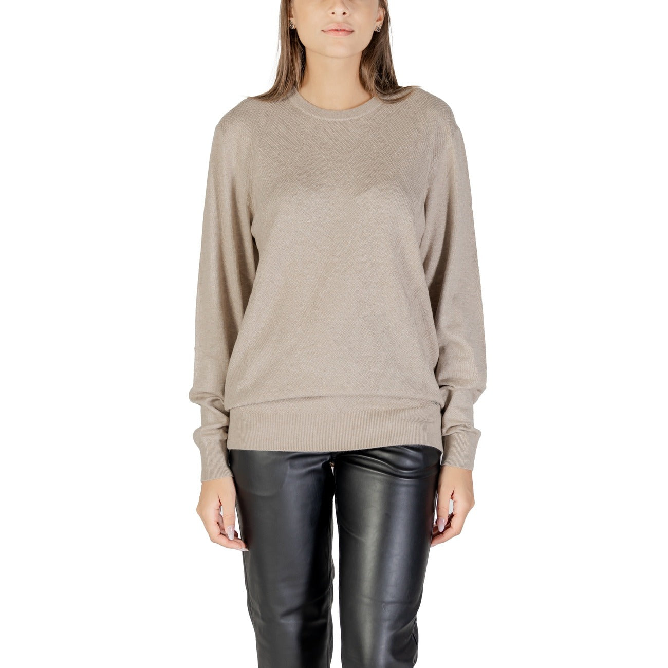 Guess Wollen Trui Dames Beige