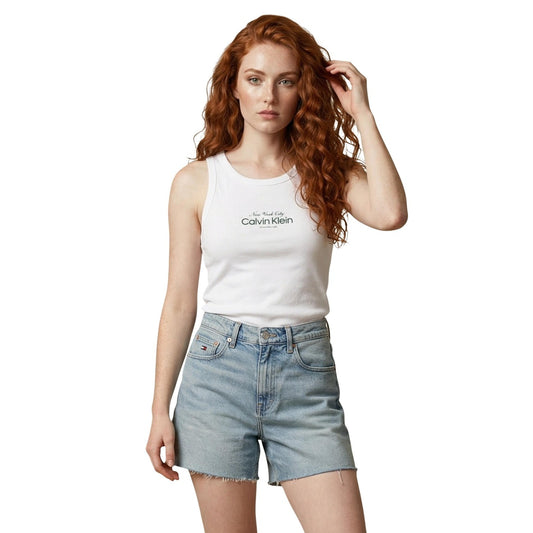 Calvin Klein Jeans Mouwloze Top Dames Zwart