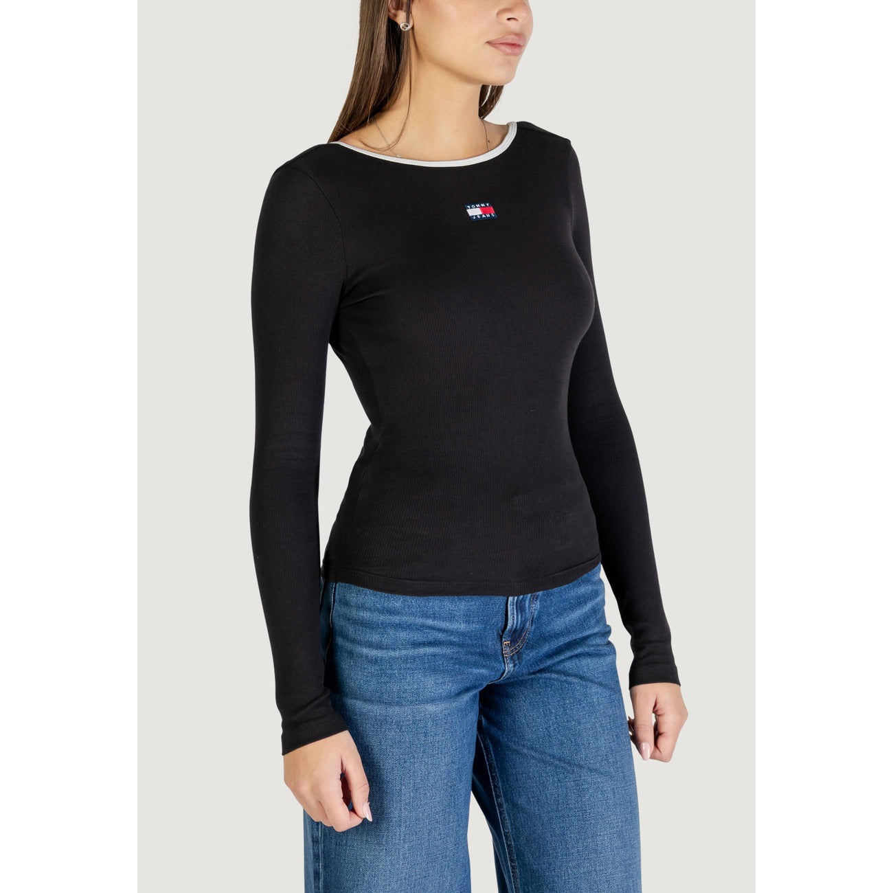 Tommy Hilfiger Jeans Trui Dames Zwart